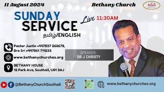 Sunday Day Service 11082024  1130 am  Dr JM Christy [upl. by Akeber819]