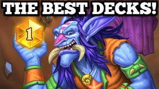 The FIVE BEST DECKS to get LEGEND in Perils in Paradise [upl. by Franza497]