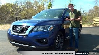 Review 2017 Nissan Pathfinder Platinum [upl. by Plath]