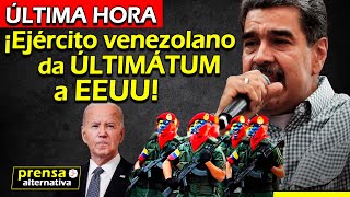 quotNo somos chantajeablesquot Venezuela responde a la Casa Blanca [upl. by Dieterich]