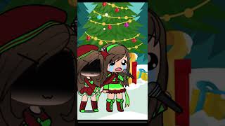 Rocking around Christmas tree music song Gacha life ￼ [upl. by Ronnholm]