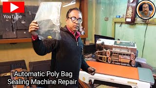 Poly bag band sealing sealer Machine repairing tips  all functions amp using tips [upl. by Aninaj809]