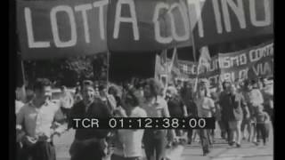 Manifestazione per la casa  Milano 12 giugno 1971 [upl. by Acirej349]