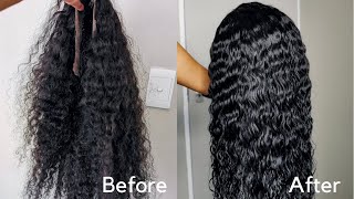 HOW TO Revive restore curly hair  No boiling method [upl. by Ydnir]