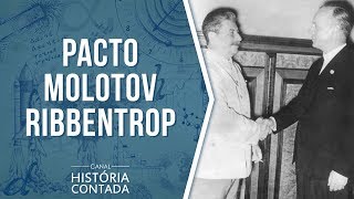 1 minuto de História Pacto MolotovRibbentrop  História Contada [upl. by Clippard]