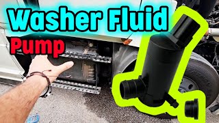 Freightliner Cascadia Washer Fluid Pump Fix [upl. by Otreblon]