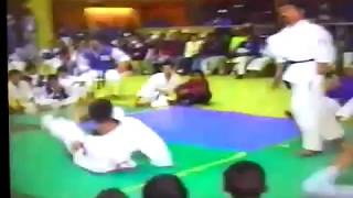 Ashihara Karates Hoosain Narker tournament fight [upl. by Blondelle]