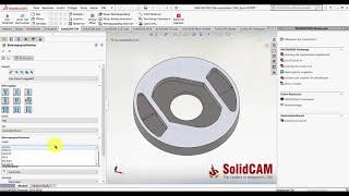 SolidCAM 2020 – Vollständige Synchronisation im Bohrungsassistent CAM [upl. by Aneele]