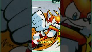 SONIC Y TAILS PELEAN POR UNA MUJER ARCHIEshorts sonicthehedgehog [upl. by Lavinia]