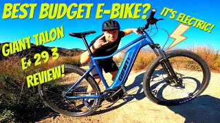 Best Budget E Mountain Bike Giant Talon E 29 3 Review [upl. by Calloway]