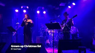 Grownup Christmas list Cover Andrea Martin amp The Velvet Notes [upl. by Aubert]