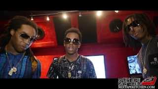 Migos amp Rich The Kid quotStreets On Lockquot InStudio Mixtape Kitchen Exclusive [upl. by Akineg728]