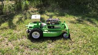 Remote Control Lawn Mower Kermit to Robopro Hawaii 2021 [upl. by Ayotyal]