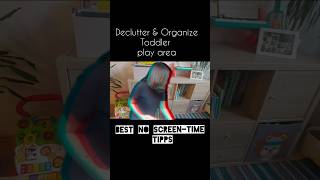 Kids playroom  Organization amp Storage  No screentime Tipps  declutter montessori funnyvideo [upl. by Ekaterina]