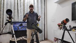 Best Telescope for beginners Reflector  Refractor  Maksutov  where to buy telescopes in india [upl. by Nolrah]