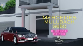 MERCEDES BENZ MULLBACH S650 S DETAILED OWNERSHIP REVIEW  IS IT A WORTH CAR [upl. by Seumas]