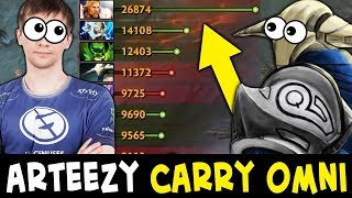 Arteezy CARRY Omniknight WTF farm — owning Chinese SVEN [upl. by Odelet442]