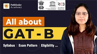 GAT  B  Graduate Aptitude Test – Biotechnology  Syllabus  Exam Pattern  Eligibility  Book [upl. by Inig]