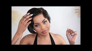 Full Lace Wig Human Hair Wig Install Customized Hair Style Ft Premium Lace Wig [upl. by Ydahs]