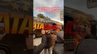 Galatasaray camlara vura vura Bodrum Şehir stadyumuna giriş yaptı [upl. by Aneerbas634]