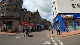 ALLOA TOWN CENTRE WALK ABOUT with commentary [upl. by Fennelly]