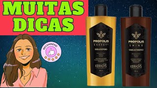 🔴 RESENHA PROPOLIS SHINE KERASYS  Mudou alguma coisa [upl. by Nerraj]