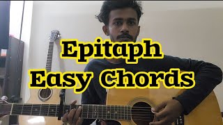 Epitaph Easy Guitar Lesson  Shonar Bangla Circus  Epitaph Open Chords [upl. by Iniffit]