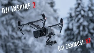 DJI Inspire 2  X7 test  maiden flight [upl. by Stroud594]