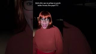 Sacando los pasos prohibidos con mi gringuito ❤️🤭 music halloween scoobydoo latino [upl. by Amleht]