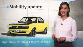 eMobility update Opels ElektroManta Lamborghini wird elektrisch Volocopter zeigt VoloConnect [upl. by Cole24]