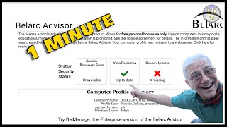 Belarc Advisor Computer Profile Summary 💻 [upl. by Janus]