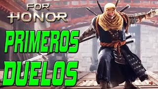 PRIMEROS DUELOS CON SOHEI  FOR HONOR [upl. by Abrahamsen546]