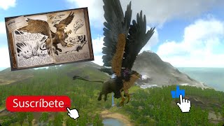 Como tamear al Grifo en ARK Mobile [upl. by Ahsiyn]