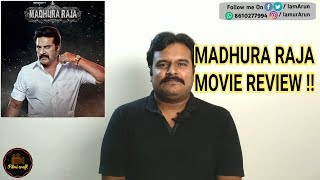 Madhura Raja Review in Tamil by Filmi craft  Mammooty  Vysakh [upl. by Eradis]