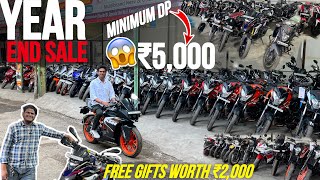 ₹5000 me bikes🔥Cheapest bike in Mumbai second hand bikes scooty mumbai bike market wheels show [upl. by Auqenwahs]