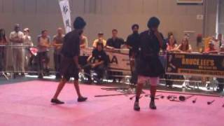 Nihang Niddar Singh demonstrates  Martial Arts Show  Video 1 Part 2 [upl. by Estren]