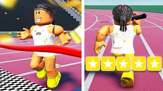 I Became a TOP RANKED Track Star in Roblox Track amp Field [upl. by Eirol]