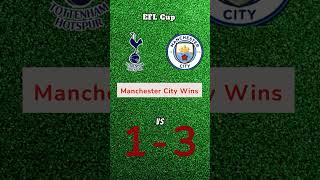 EFL Carabao cup Tottenham vs Manchester City predictionfootball soccer carabao efl tottenham [upl. by Kristie]