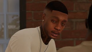 FlightReacts First Next Gen PS5 Facescan NBA 2K22 My Career Draft Night Debut Game DEFENSE IS OP [upl. by Greenwood991]