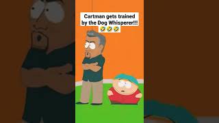 Cesar Millan treats Cartman like a dog to behave southpark cartman comedy [upl. by Nnaeed]