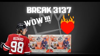 Bedard 99 WOW  Break 3137 SP Authentic 2324 [upl. by Donna]