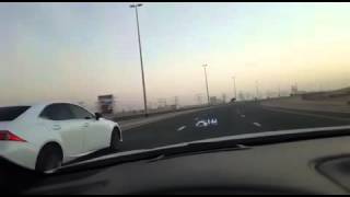 2015 Lexus IS350 F vs 2013 Lexus GS350 F Run 1 [upl. by Prochoras]