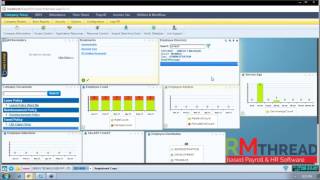 HRMTHREAD  Payroll amp HR Software India  Dashboard [upl. by Sigismundo]