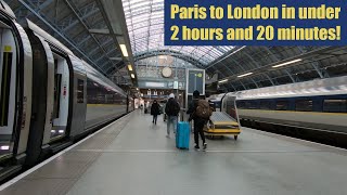 Eurostar Standard Class Review  Paris to London in 2 hours 20 minutes [upl. by Niamreg]