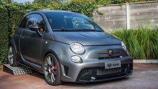 Abarth 695 Biposto Preview  595 Competizione Revving [upl. by Rayburn]