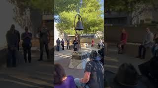 Cal State San Bernardino Peace Garden bell rung in memory of the 14 people killed on Dec 2 2015 [upl. by Guerin]