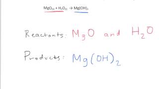 31 Reactants and Products [upl. by Suoicul378]