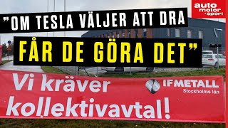 IF Metall ”Om Tesla väljer att dra får de göra det” [upl. by Ahsinit]