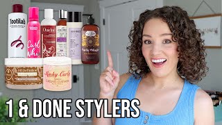 Best One amp Done Stylers for Curly Hair  Drugstore to HighEnd [upl. by Ettennor81]