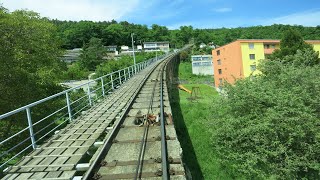 Standseilbahn Neuchâtel  Chaumont Bergfahrt 2022 funiculaire funicular funicolare Seilbahn [upl. by Yenhoj]